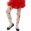 Smiffys Blood Stain Tights - Child 1 Smiffys Blood Stain Tights - Child -Smiffys Shop girls blood stain tights 45623 halloween costume shop brisbane cr