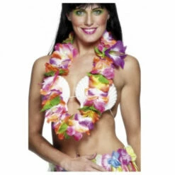 Smiffys Hawaiian Leis With Large Flowers