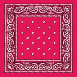 Pink Paisley Cowboy Bandana