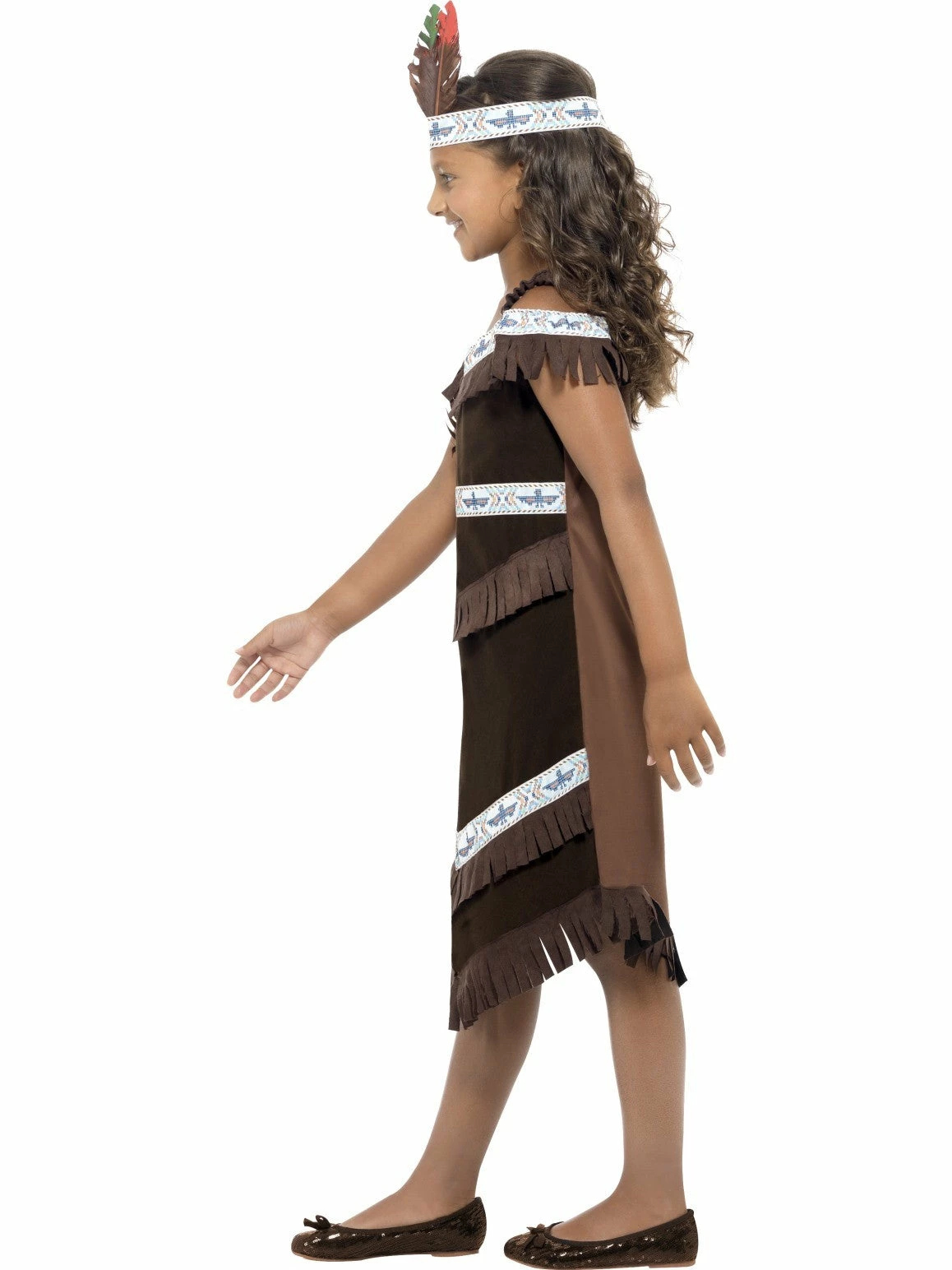 Smiffys Native American Inspired Girls Costume 4 Smiffys Native American Inspired Girls Costume - Image 2