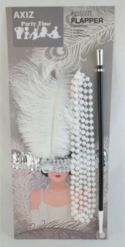 Instant Flapper Accessory Set - Silver