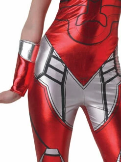Iron Rescue Deluxe Jumpsuit-Adult 8 Iron Rescue Deluxe Jumpsuit-Adult -Smiffys Shop iron rescue jumpsuit marvel 820009 cracker jack costumes brisbane pants