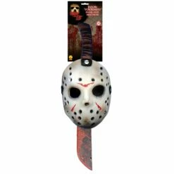 Jason Voorhees Adult Mask & Machete Set