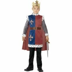 Smiffys King Arthur Medieval Costume - Boys