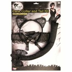 Lace Cat Kit Includes Headband, Tail & Choker
