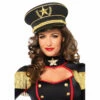 Military Hat By Leg Avenue -Smiffys Shop ladies military hat fancy dress costumes brisbane cr