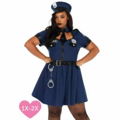 LEG AVENUE Flirty Cop Ladies Plus Costume