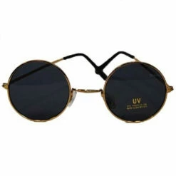 Lennon Round Glasses - Dark