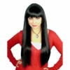Paris Long Black Wig 1 Paris Long Black Wig -Smiffys Shop long black wig cropped