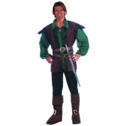 Medieval Double Wrap Belt With Scabard