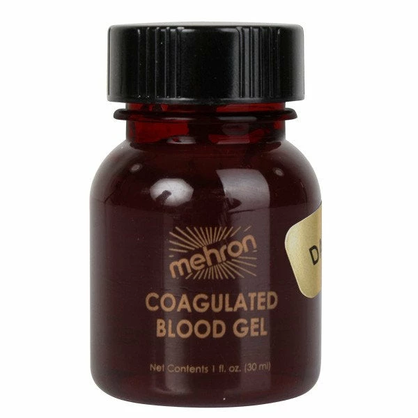 Mehron Coagulated Blood Dark Venous 30 Ml With Applicator 3 Mehron Coagulated Blood Dark Venous 30 Ml With Applicator