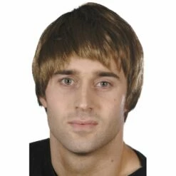 Smiffys Short Brown Guy Wig