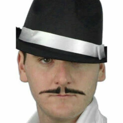 Moustache-Black Pencil Thin