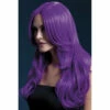 Smiffys Neon Purple Fever Khloe Wig -Smiffys Shop neonpurplefeverkhloewig42548brisbane.cr