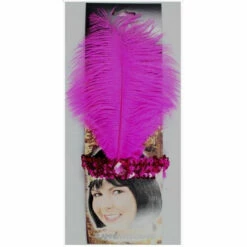 Pink Twenties Flapper Headband