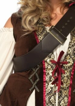 Pirate Captain Blackheart Ladies Plus Costume - Leg Avenue -Smiffys Shop piratecaptainblackheartladiespluscostumelegavenue.3