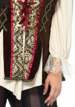 Pirate Captain Blackheart Ladies Plus Costume - Leg Avenue -Smiffys Shop piratecaptainblackheartladiespluscostumelegavenue.4