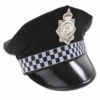 Police Hat UK Style With Check Band -Smiffys Shop policehatukstylewithchecktrimhtpo3852brisbane.cr