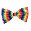 Rainbow Bow Tie -Smiffys Shop rainbow bow tie gay pride 75077 forum costume shop brisbane cr