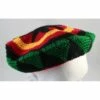 Rasta Hat -Smiffys Shop rasta crochet hat fancy dress brisbane cr