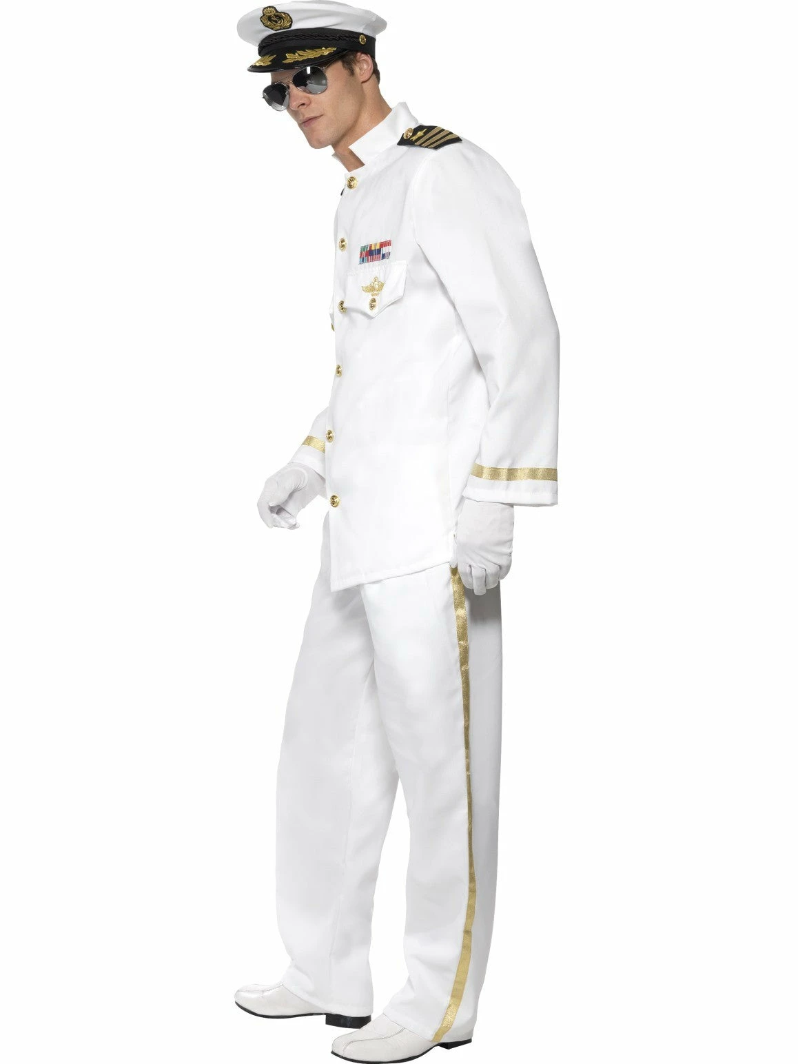 Smiffys Sailor Captain Deluxe Costume 4 Smiffys Sailor Captain Deluxe Costume - Image 2