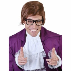 Shaggy Brown Men's Wig