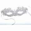 Silver Lace Masquerade Mask -Smiffys Shop silverlacemasquerademask73715brisbane.cr