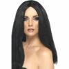 Smiffys Star Style Wig (Black) 1 Smiffys Star Style Wig (Black) -Smiffys Shop star style wig black cropped
