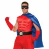 Adult Hero Cape - Blue, Red, Green -Smiffys Shop super hero cape 76488 adult costume shop brisbane cr