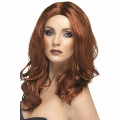 Smiffys Superstar Auburn Wig