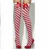 Smiffys Candy Cane Hold Ups -Smiffys Shop thigh highs candy cane