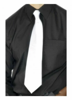 Smiffys Deluxe White Gangster Tie